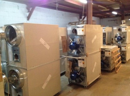 Industrial agricultural air heater