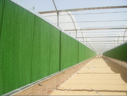 FBC green evaporative cooling pad